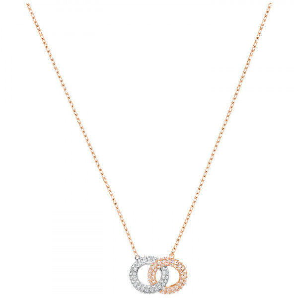 SWAROVSKI Stone Necklace, Multi-colored, Rose gold plating 5414999