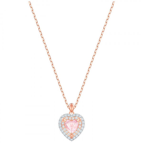 SWAROVSKI One Pendant, Multi-colored, Rose gold plating 5439314