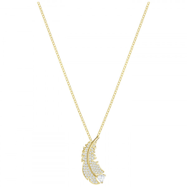 SWAROVSKI Nice Necklace, White, Gold-tone plated 5505740