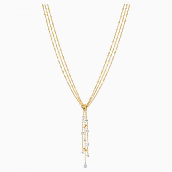 SWAROVSKI ATELIER Botanical Y Necklase, White, 5535779