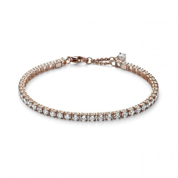 Pandora Timeless Sparkling Tennis 14k Rose gold-plated rannekoru 581469C01-18