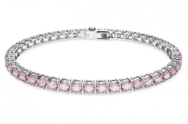 Swarovski Tennis rannekoru pinkki 5648930