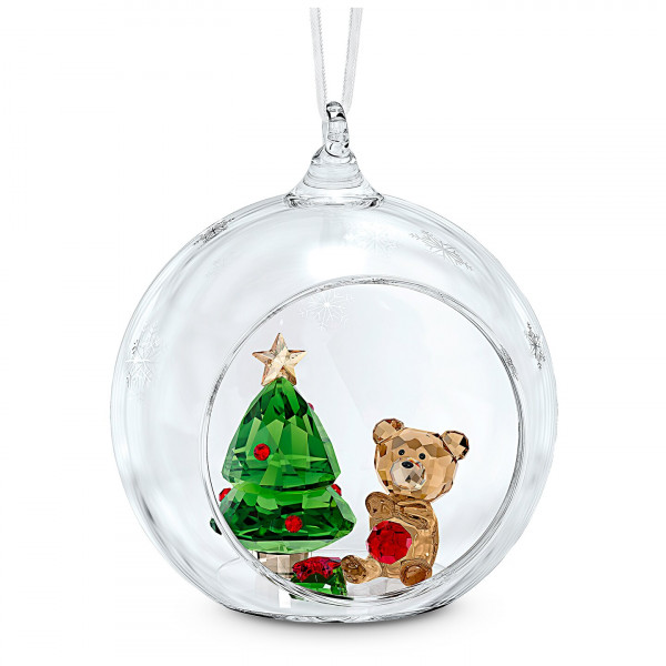 SWAROVSKI Ball Ornament, Christmas Scene 5533942