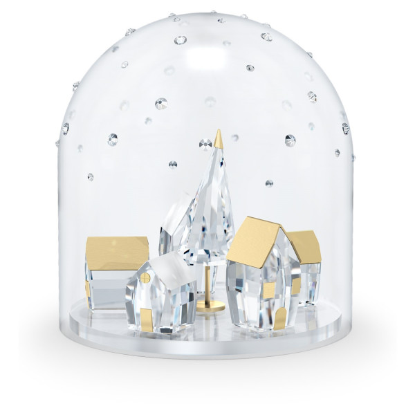 SWAROVSKI BELL JAR WINTER VILLAGE 5597141