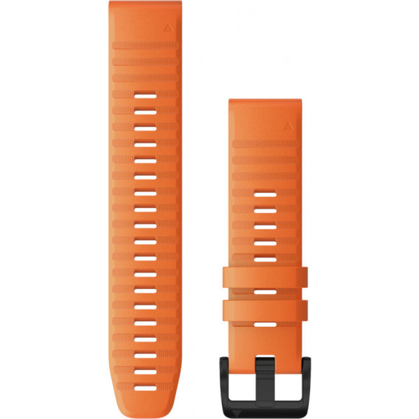 GARMIN Fenix 6 Quickfit 22mm oranssi silikoniranneke 010-12863-01