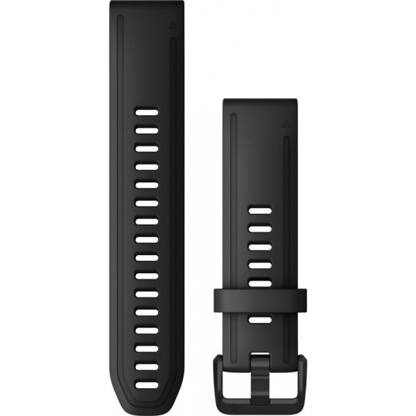 GARMIN Fenix 6S Quickfit 20mm musta silikoniranneke 010-12867-00
