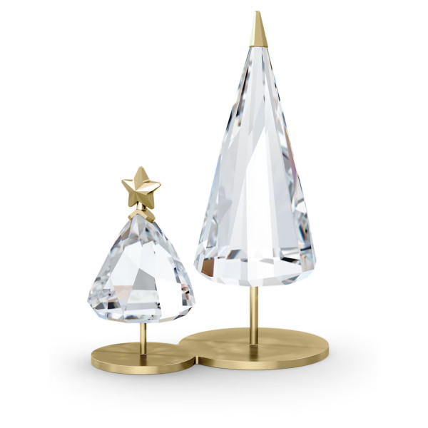 SWAROVSKI HOLIDAY MAGIC CHRISTMAS TREE DUO 5596790