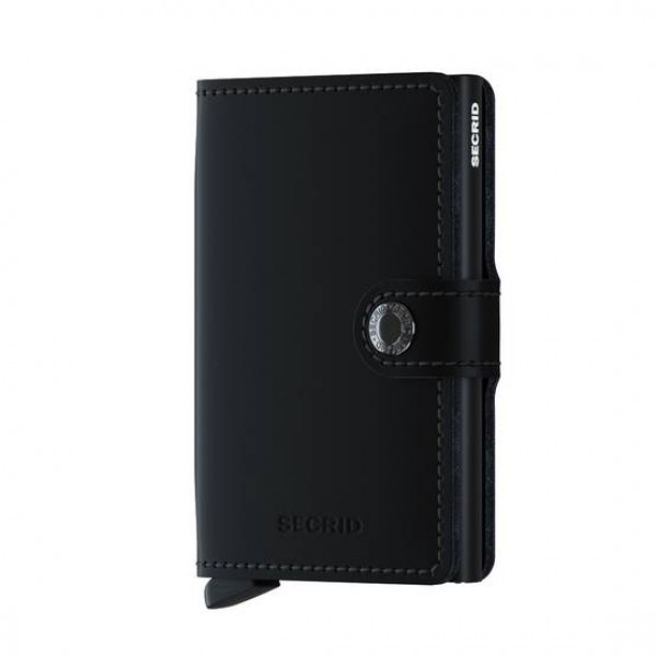 SECRID MINIWALLET MATTE BLACK lompakko