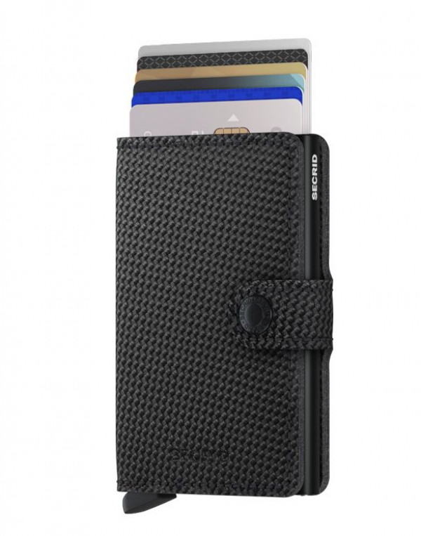 SECRID Miniwallet Carbon cool black