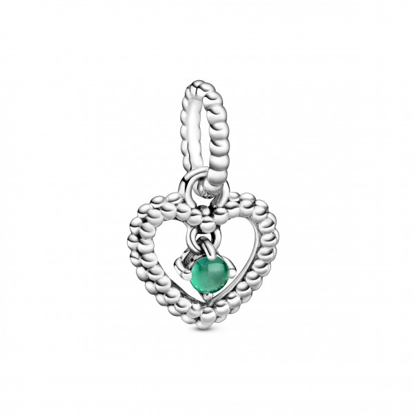 PANDORA HEART GREEN CRYSTAL 798854C05