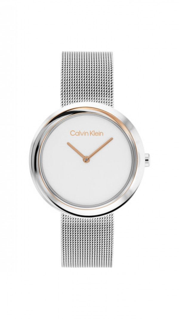 Calvin Klein Naisten rannekello TWISTED BEZEL CK25200011