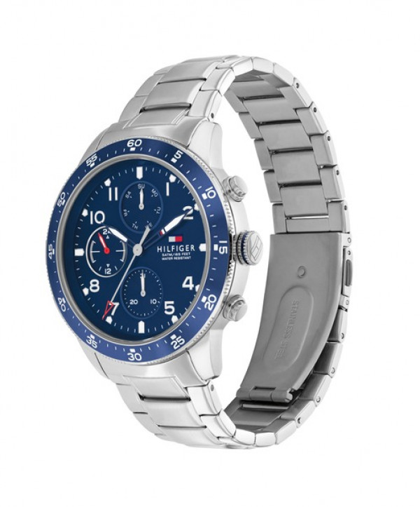 Tommy Hilfiger Miesten kello JIMMY sininen taulu
